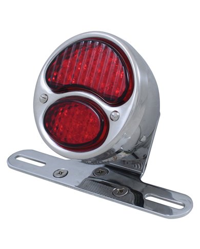 (BOX) 19 RED LED "1928 DUO LAMP" TAIL LIGHT (BOX) 19 RED LED "1928 DUO LAMP" TAIL LIGHT