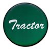 UP23222-1G-"Tractor" Glossy Air Valve Knob Candy Color Sticker - Emerald Green