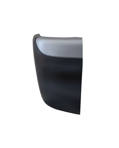 (BOX) FREIGHTLINER COLUMBIA BUMPER END - SILVER - PASSENGER (BOX) FREIGHTLINER COLUMBIA BUMPER END - SILVER - PASSENGER