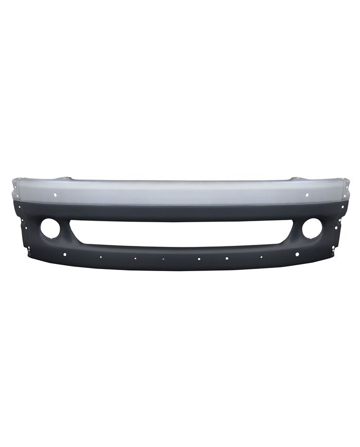 (BOX) FREIGHTLINER COLUMBIA CENTER BUMPER - SILVER (BOX) FREIGHTLINER COLUMBIA CENTER BUMPER - SILVER
