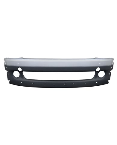 (BOX) FREIGHTLINER COLUMBIA CENTER BUMPER WITH TOW HOLE - SILVER (BOX) FREIGHTLINER COLUMBIA CENTER BUMPER WITH TOW HOLE - SILVER