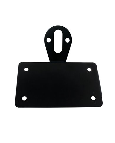 (BOX) BLACK "BOBBER" STYLE SIDE MOUNT LIGHT BRACKET - HORIZONTAL (BOX) BLACK "BOBBER" STYLE SIDE MOUNT LIGHT BRACKET - HORIZONTAL
