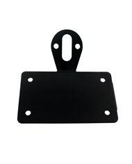 (BOX) BLACK "BOBBER" STYLE SIDE MOUNT LIGHT BRACKET - HORIZONTAL (BOX) BLACK "BOBBER" STYLE SIDE MOUNT LIGHT BRACKET - HORIZONTAL