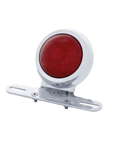 (BOX) "1950 PONTIAC STYLE" RED LED FENDER LIGHT - RED LENS (BOX) "1950 PONTIAC STYLE" RED LED FENDER LIGHT - RED LENS