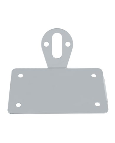 (BOX) CHROME "BOBBER" STYLE SIDE MOUNT FENDER LIGHT BRACKET - HORIZONTAL (BOX) CHROME "BOBBER" STYLE SIDE MOUNT FENDER LIGHT BRACKET - HORIZONTAL