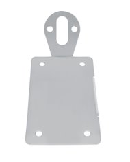 (BOX) CHROME "BOBBER" STYLE SIDE MOUNT FENDER LIGHT BRACKET - VERTICAL (BOX) CHROME "BOBBER" STYLE SIDE MOUNT FENDER LIGHT BRACKET - VERTICAL