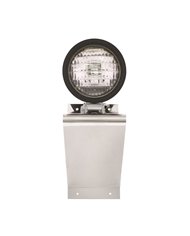 (BULK) STAINLESS STEEL TRIANGLE LIGHT BRACKET W/ CLEAR RUBBER WORKING LIGHT (BULK) STAINLESS STEEL TRIANGLE LIGHT BRACKET W/ CLEAR RUBBER WORKING LIGHT