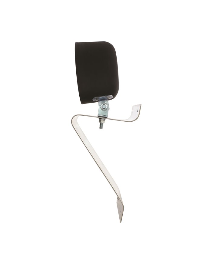(BULK) STAINLESS STEEL TRIANGLE LIGHT BRACKET W/ CLEAR RUBBER WORKING LIGHT (BULK) STAINLESS STEEL TRIANGLE LIGHT BRACKET W/ CLEAR RUBBER WORKING LIGHT