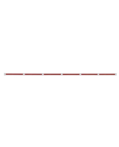 (BULK) STAINLESS STEEL 6 LED CUTOUT BUMPER LIGHT BRACKET W/ 14 RED LED 12" LIGHT BAR - RED LENS (BULK) STAINLESS STEEL 6 LED CUTOUT BUMPER LIGHT BRACKET W/ 14 RED LED 12" LIGHT BAR - RED LENS