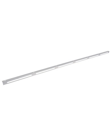 (BULK) STAINLESS STEEL 79 1/2" x 1 3/8" BUMPER LIGHT BRACKET W/ 12" LED LIGHT CUTOUT x 6 (BULK) STAINLESS STEEL 79 1/2" x 1 3/8" BUMPER LIGHT BRACKET W/ 12" LED LIGHT CUTOUT x 6