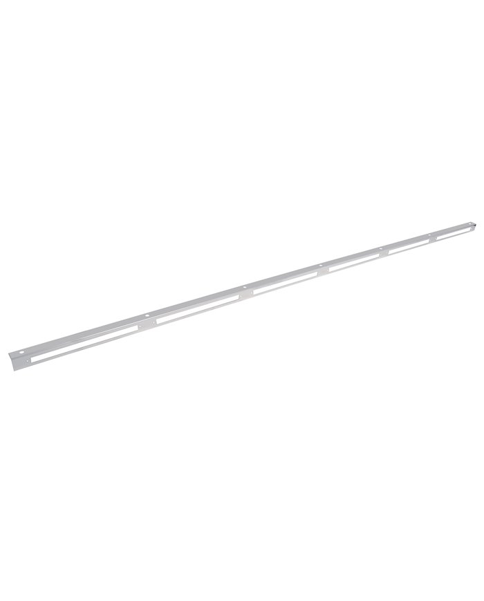 (BULK) STAINLESS STEEL 79 1/2" x 1 3/8" BUMPER LIGHT BRACKET W/ 12" LED LIGHT CUTOUT x 6 (BULK) STAINLESS STEEL 79 1/2" x 1 3/8" BUMPER LIGHT BRACKET W/ 12" LED LIGHT CUTOUT x 6