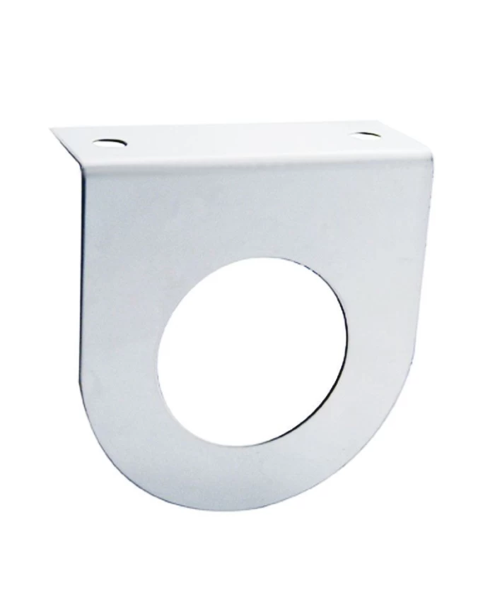 (BULK) STAINLESS STEEL LIGHT BRACKET W/ ONE 2" LIGHT CUTOUT (BULK) STAINLESS STEEL LIGHT BRACKET W/ ONE 2" LIGHT CUTOUT