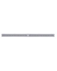 (BULK) 25 5/16" STAINLESS STEEL LIGHT BRACKET W/ TWO 12" LED LIGHTS - AMBER LED/CLEAR LENS x 2 (BULK) 25 5/16" STAINLESS STEEL LIGHT BRACKET W/ TWO 12" LED LIGHTS - AMBER LED/CLEAR LENS x 2