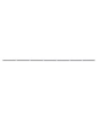 (BULK) 94" STAINLESS STEEL 7 LED CUTOUT BUMPER LIGHT BRACKET W/ 14 BLUE LED 12" LIGHT BAR - CLEAR LENS (BULK) 94" STAINLESS STEEL 7 LED CUTOUT BUMPER LIGHT BRACKET W/ 14 BLUE LED 12" LIGHT BAR - CLEAR LENS