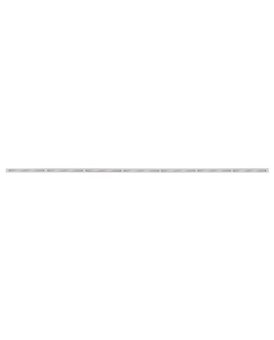 (BULK) 94" STAINLESS STEEL 7 LED CUTOUT BUMPER LIGHT BRACKET W/ 14 AMBER LED 12" LIGHT BAR - CHROME LENS (BULK) 94" STAINLESS STEEL 7 LED CUTOUT BUMPER LIGHT BRACKET W/ 14 AMBER LED 12" LIGHT BAR - CHROME LENS