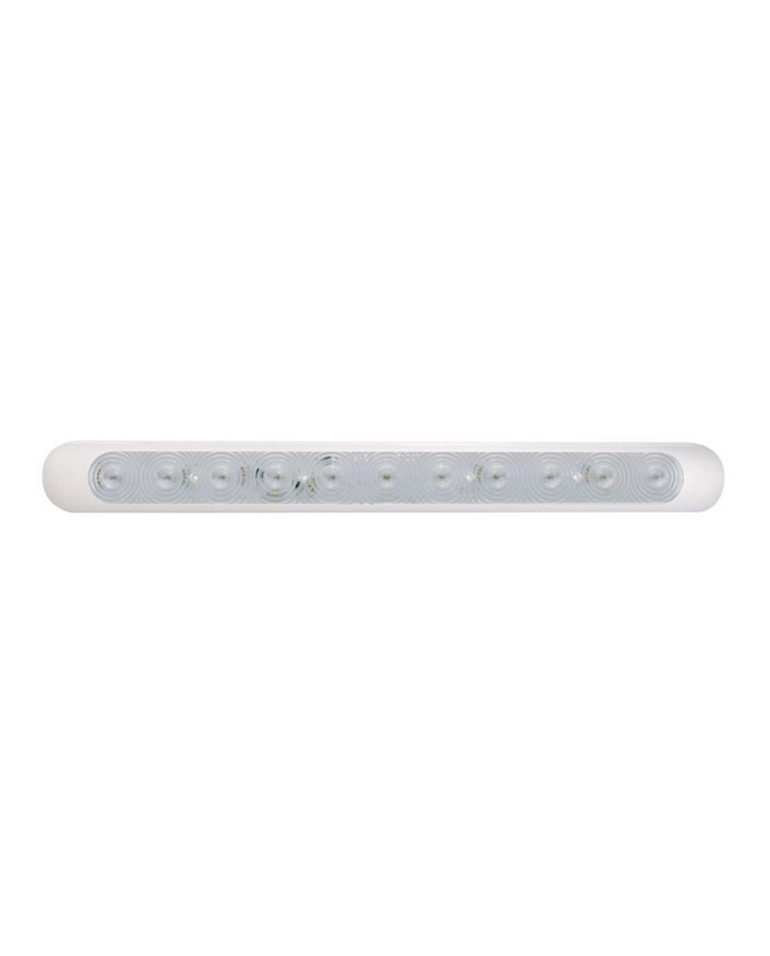 (BULK) 94" STAINLESS STEEL 6 LED CUTOUT BUMPER LIGHT BRACKET W/ 11 AMBER LED 15" LIGHT BAR WITH BEZEL - CLEAR LENS (BULK) 94" STAINLESS STEEL 6 LED CUTOUT BUMPER LIGHT BRACKET W/ 11 AMBER LED 15" LIGHT BAR WITH BEZEL - CLEAR LENS