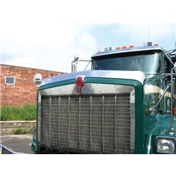 UP29008-430 Stainless Steel Bug Shield For Kenworth T800 Wide Hood/C500 (2007+)