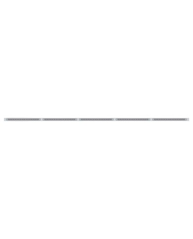 (BULK) 94" STAINLESS STEEL 5 LED CUTOUT BUMPER LIGHT BRACKET W/ 23 RED LED 17 1/4" LIGHT BAR WITH BEZEL - CLEAR LENS (BULK) 94" STAINLESS STEEL 5 LED CUTOUT BUMPER LIGHT BRACKET W/ 23 RED LED 17 1/4" LIGHT BAR WITH BEZEL - CLEAR LENS