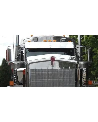 UP29010-430 Stainless Steel Bug Shield For Kenworth W900B