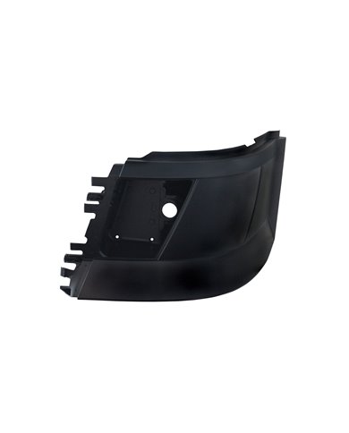 (BOX) VOLVO VNL 2004+ BUMPER END WITH FOG LIGHT HOLE - STUD MOUNT - DRIVER (BOX) VOLVO VNL 2004+ BUMPER END WITH FOG LIGHT HOLE - STUD MOUNT - DRIVER