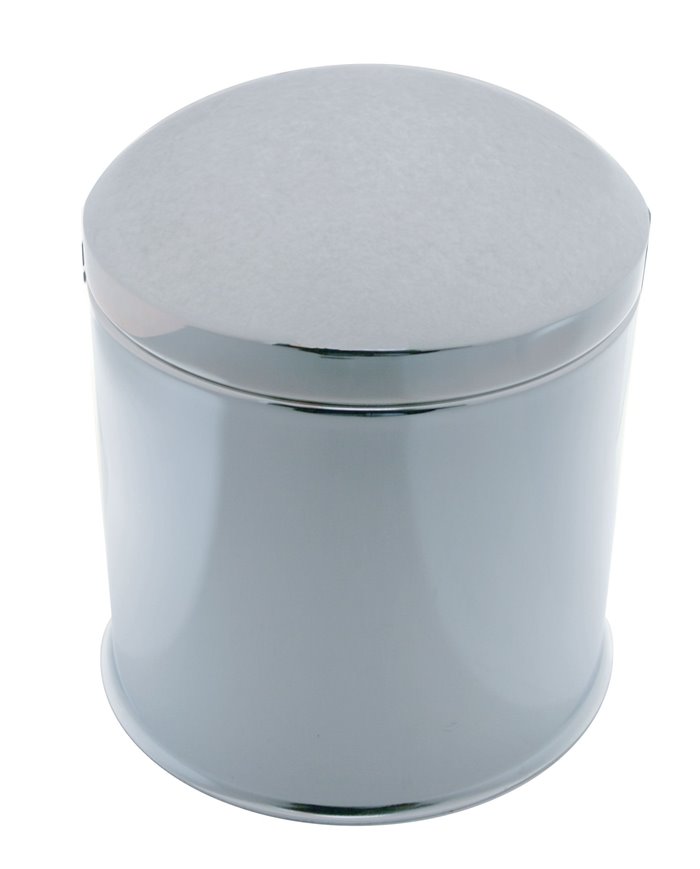 (BULK) STAINLESS STEEL HIGH HAT & REMOVABLE CAP