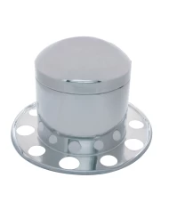 (BULK) STAINLESS STEEL HIGH HAT SET - HAT & BEAUTY RING & REMOVABLE CAP (BULK) STAINLESS STEEL HIGH HAT SET - HAT & BEAUTY RING & REMOVABLE CAP
