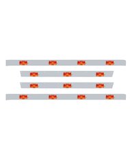 (4/BULK) STAINLESS STEEL KENWORTH 60" CAB/SLEEPER KIT