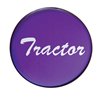 UP23222-1P-"Tractor" Glossy Air Valve Knob Candy Color Sticker -Candy Purple