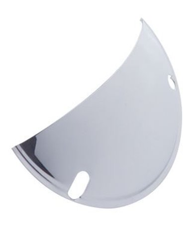 (2/BULK) STAINLESS STEEL 5 3/4" ROUND HEADLIGHT SHIELD (2/BULK) STAINLESS STEEL 5 3/4" ROUND HEADLIGHT SHIELD