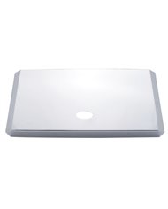 (CARD) STAINLESS STEEL PETERBILT DOOR POCKET COVER W/OVAL EMBLEM HOLE (CARD) STAINLESS STEEL PETERBILT DOOR POCKET COVER W/OVAL EMBLEM HOLE