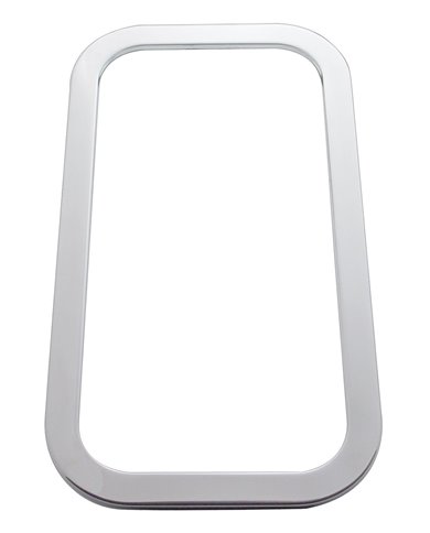 (SKPK) STAINLESS STEEL 2005+ PETERBILT EXTERIOR VIEW WINDOW TRIM W/ SEALANT ADHESIVE (SKPK) STAINLESS STEEL 2005+ PETERBILT EXTERIOR VIEW WINDOW TRIM W/ SEALANT ADHESIVE