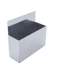 (CARD) STAINLESS STEEL CIGARETTE PACK STORAGE COMPARTMENT