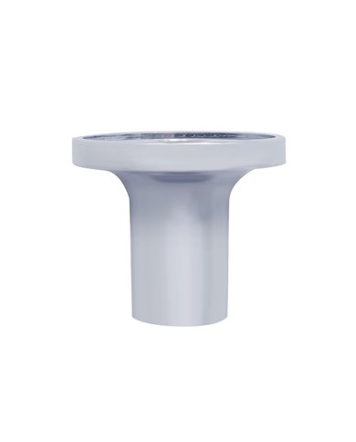 (CARD) CHROME ALUMINUM LONG SCREW-ON AIR VALVE KNOB (CARD) CHROME ALUMINUM LONG SCREW-ON AIR VALVE KNOB
