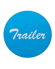 (BULK) ALUMINUM "TRAILER" STICKER - BLUE