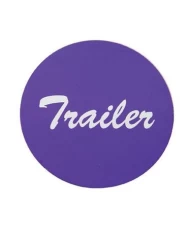 (BULK) ALUMINUM "TRAILER" STICKER - PURPLE