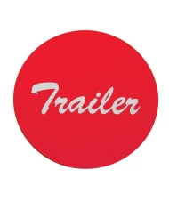 (BULK) ALUMINUM "TRAILER" STICKER - RED