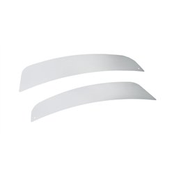 UP29041-Stainless Kenworth T600 Above Headlight Fender Guards