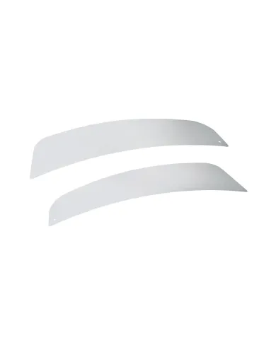 UP29041-Stainless Kenworth T600 Above Headlight Fender Guards
