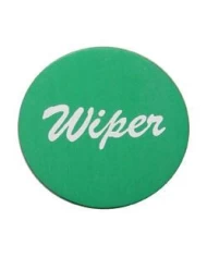 (BULK) ALUMINUM "WIPER" STICKER - GREEN
