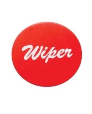 (BULK) ALUMINUM "WIPER" STICKER - RED