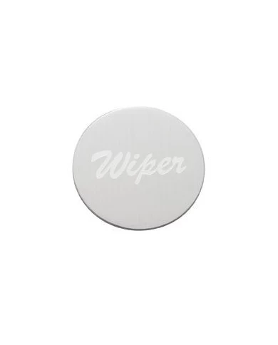 (BULK) ALUMINUM "WIPER" STICKER - SILVER (BULK) ALUMINUM "WIPER" STICKER - SILVER