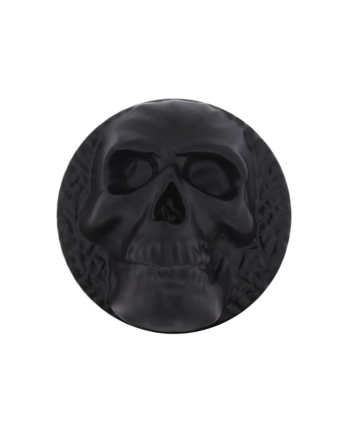(CARD) BLACK SKULL AIR VALVE KNOB