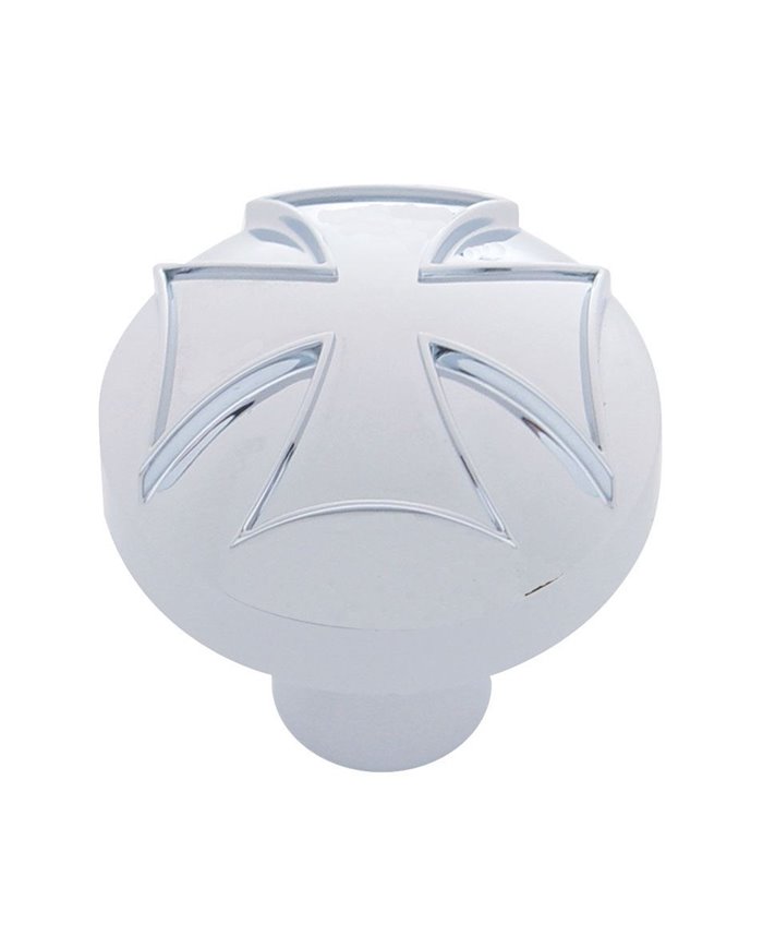 (BULK) CHROME ALUMINUM MALTESE CROSS AIR VALVE KNOB
