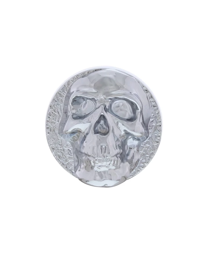 (CARD) CHROME SKULL DASH KNOB (CARD) CHROME SKULL DASH KNOB