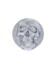 (CARD) CHROME SKULL DASH KNOB (CARD) CHROME SKULL DASH KNOB