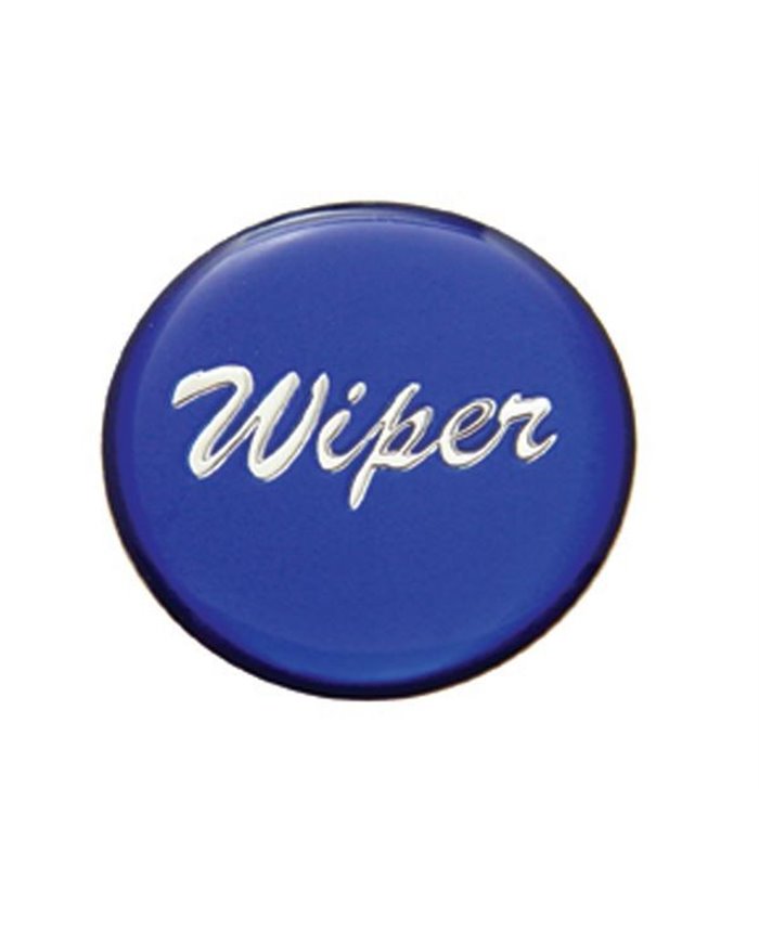 (BULK) GLOSSY "WIPER" STICKER - BLUE