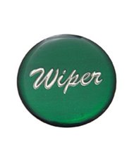 (BULK) GLOSSY "WIPER" STICKER - GREEN
