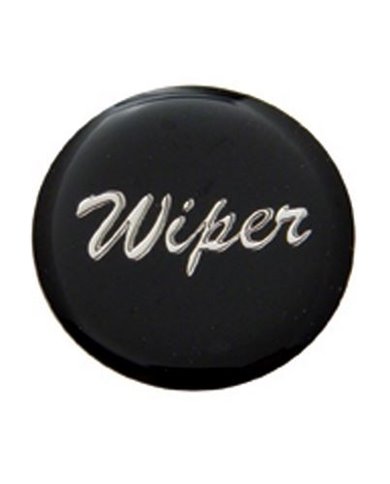 (BULK) GLOSSY "WIPER" STICKER - BLACK (BULK) GLOSSY "WIPER" STICKER - BLACK