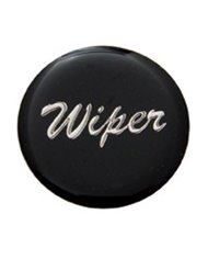 (BULK) GLOSSY "WIPER" STICKER - BLACK