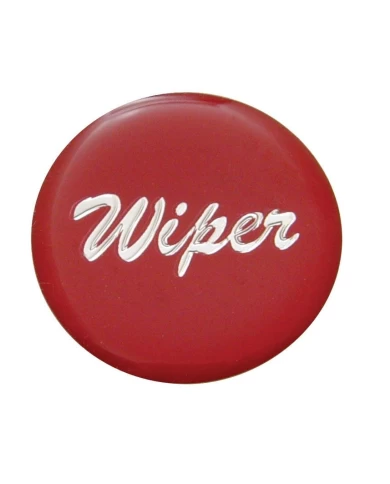 (BULK) GLOSSY "WIPER" STICKER - RED (BULK) GLOSSY "WIPER" STICKER - RED